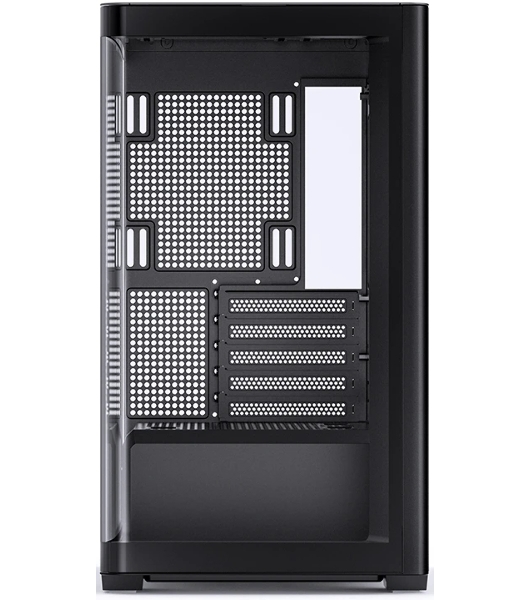 Корпус без блока питания Корпус JONSBO D300 Black MATX без БП, боковая панель из закаленного стекла, mini-ITX, micro-ATX, черный