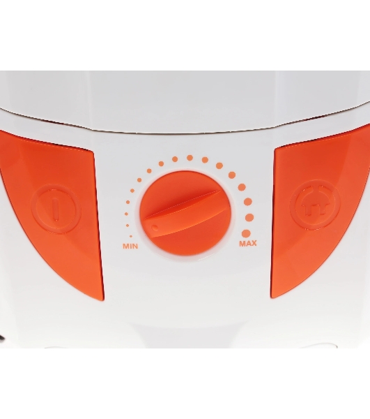 Пылесос Centek CT-2503 белый/оранжевый, 400/2000 Вт, уборка сухая, пылесборник мешок 2.5 л