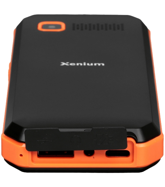 Мобильный телефон Xenium X300 черный/оранжевый