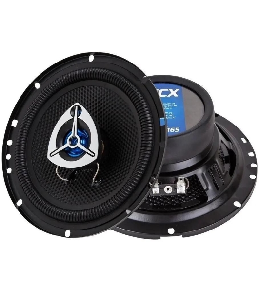 Колонки автомобильные Kicx GX-165 140Вт 92дБ 4Ом 16.5см (6 1/2дюйм) (ком.:2кол.) коаксиальные трехполосные