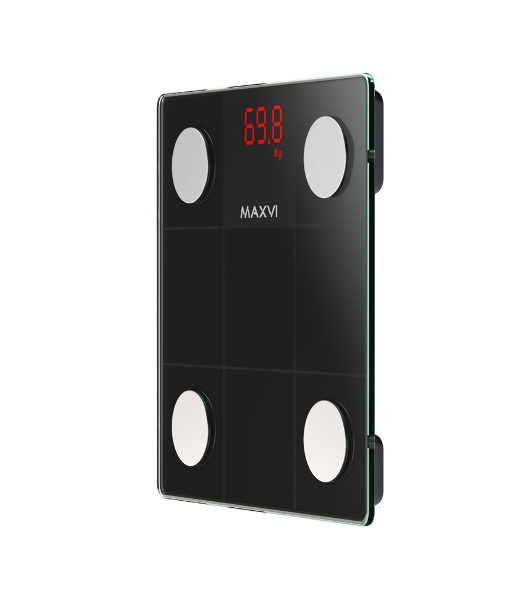 Весы напольные Maxvi BS101 черный