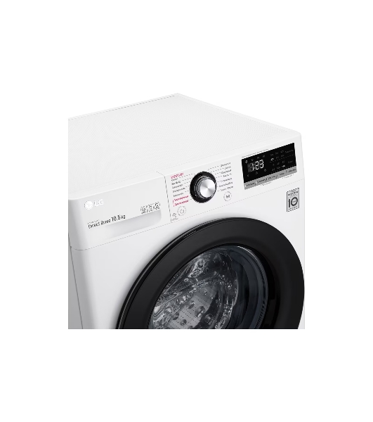 Стиральная машина LG TW4V3RS6W белый, загрузка фронтальная 10,5 кг, 1400 об/мин., класс: А