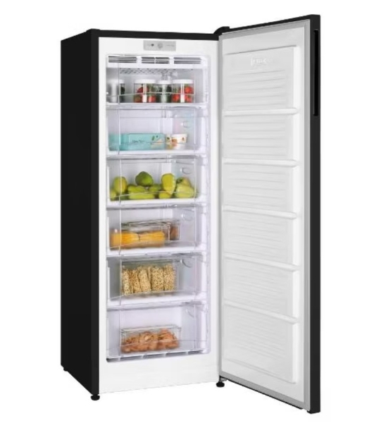 Морозильная камера Nordfrost DF 265 BAP, черный, 210л, 5 ящиков