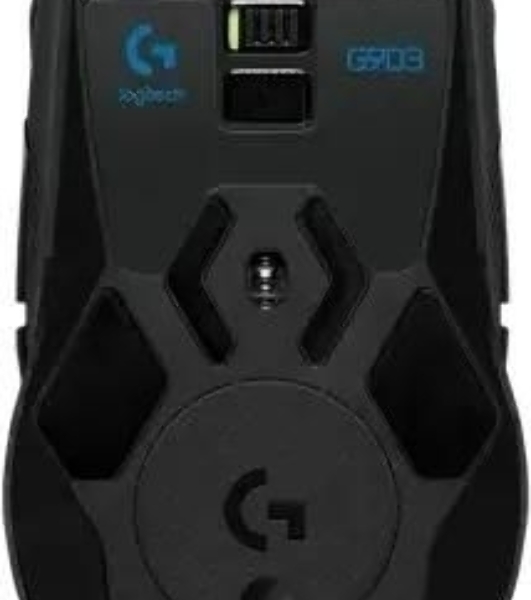 Мышь беспроводная Logitech G903 LIGHTSPEED черный, 25600 dpi, радиоканал, USB, кнопки - 11
