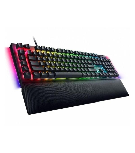 Клавиатура проводная игровая Razer BlackWidow V4 (Yellow Switch) - Russian Layout
