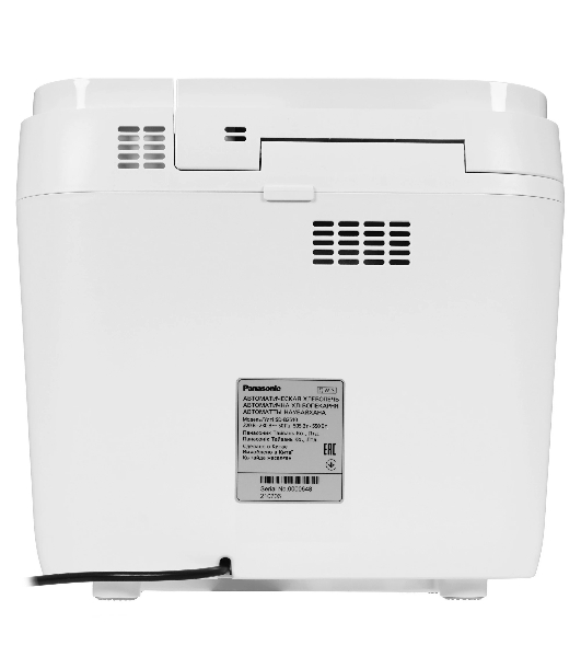 Хлебопечка Panasonic SD-B2510WTS белый, 550 Вт, 1.1 кг, 21 программа