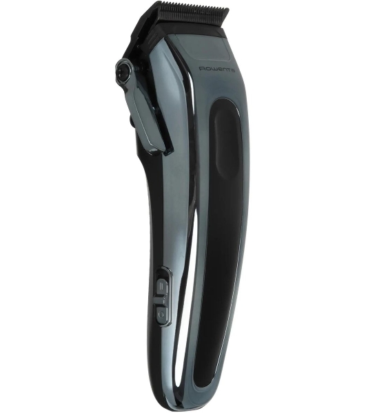 Машинка для стрижки Rowenta TN1551E0 серебристый/черный (насадок в компл:12шт)