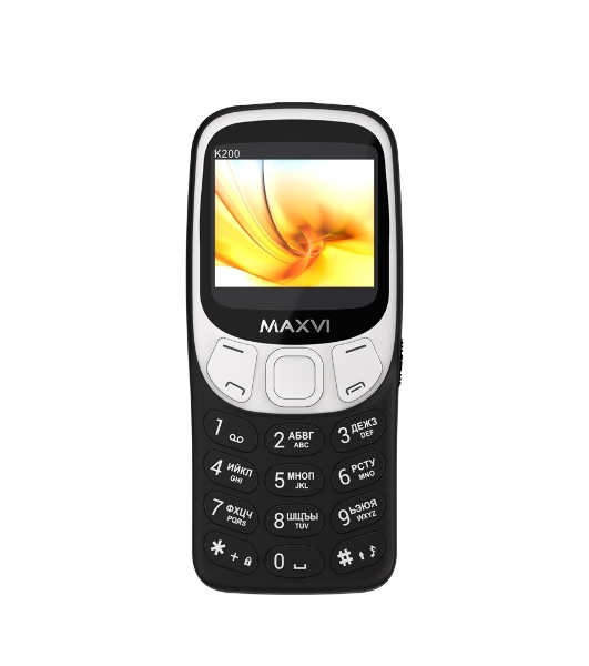 Мобильный телефон Maxvi K200 черный