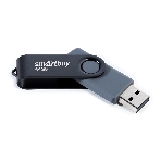 Флешка USB Smartbuy Twist black (SB064GB2TWK), 64Gb, USB 2.0, R/W 20/10, черный, фото3
