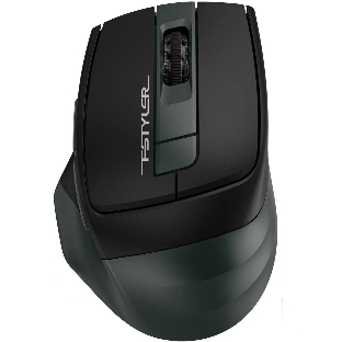 Мышь беспроводная A4Tech Fstyler FB35 зеленый/черный, 2000 dpi, радиоканал, Bluetooth, USB, кнопки - 6
