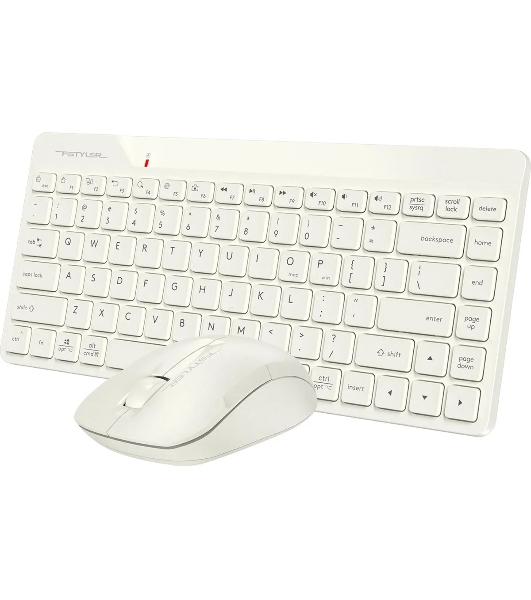 Комплект клавиатура+мышь A4Tech FStyler FG2200 Air2 беспроводной, USB, 1200 DPI, бежевый
