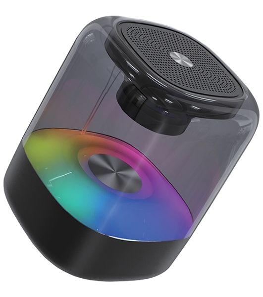 Акустическая система QUMO Plasma ВТ 0082 5 ВТ объемное звучание RGb подсветка