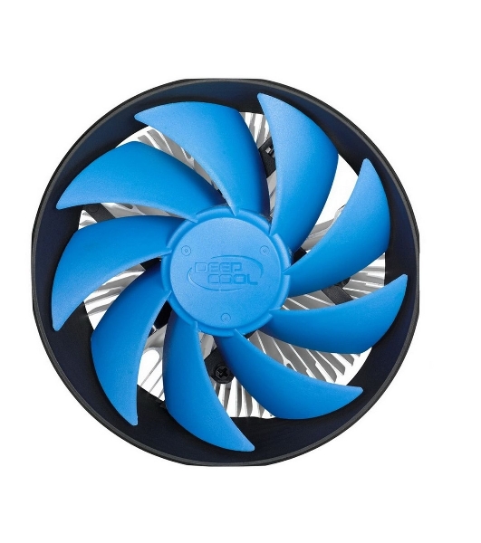 Кулер для процессора DEEPCOOL GAMMA ARCHER V2 синий, 120 мм, алюминий, 1600 об/мин, 26.1 дБ, 3 pin, 95 Вт, 65.5 мм