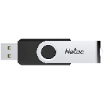 Флешка USB Netac U505 (NT03U505N-008G-20BK), 8Gb, USB 2.0, R/W 70/30, черный/серебристый, фото3