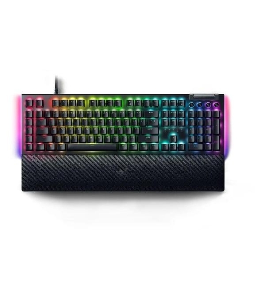 Клавиатура проводная игровая Razer BlackWidow V4 (Yellow Switch) - Russian Layout