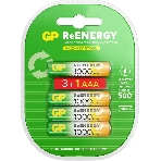 Аккумулятор GP 100AAAHC3/1RGY-2CRCB4 40/400 AAA NiMH 1000mAh (4шт) блистер, фото 1