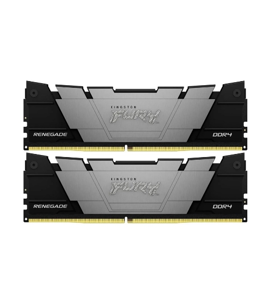 Оперативная память Kingston Fury Renegade, DDR4, 64GB (2x32 GB), 3200 MHz, CL16, DIMM, с радиатором, черный
