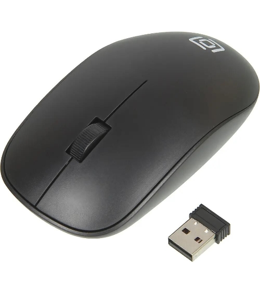 Комплект клавиатура+мышь Oklick 230M беспроводной, USB, 1000 DPI, чёрный