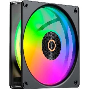 Вентилятор для корпуса Ocypus Gamma F12 Elite BK ARGb REVERSE BLADE, 120x120x25mm, 4-PIN PWM, 600-1800 RPM, 26 DBA MAX, HYDRO BEARING