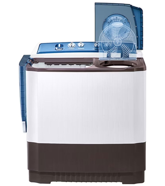 Стиральная машина LG P1961RWPT белый/синий, загрузка вертикальная 16 кг