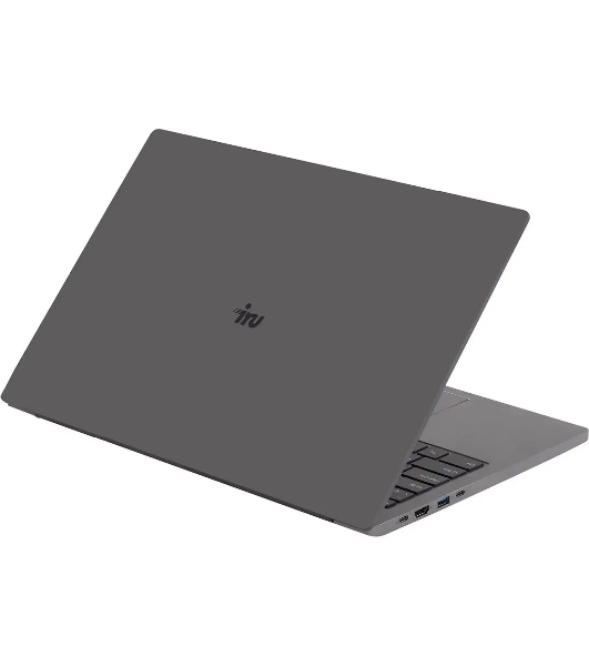 Ноутбук IRU Strato 16ALMR Core i5 12450H 16Gb SSD512Gb Intel UHD Graphics 16' IPS FHD (1920x1200) Windows 11 Pro grey WiFi BT Cam 5400mAh (2142318)
