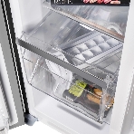 Холодильник Maunfeld MFF177NFB Slim Inverter черный двухкамерный 352/198л морозилка слева, No Frost, Side by Side, фото11