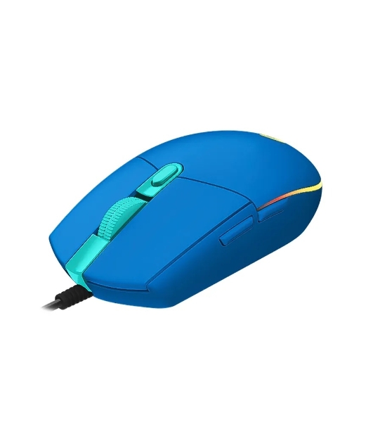 Мышь проводная Logitech G102 LIGHTSYNC синий, 8000 dpi, USB, кнопки - 6