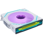Вентилятор для корпуса Lian-Li Uni Fan SL-INF Wireless 120 ARGB 120х124.5x28 белый 4-pin 29.2дБ (упак.:3шт) (G99.12SLIN1W3W.R0) Ret, фото7