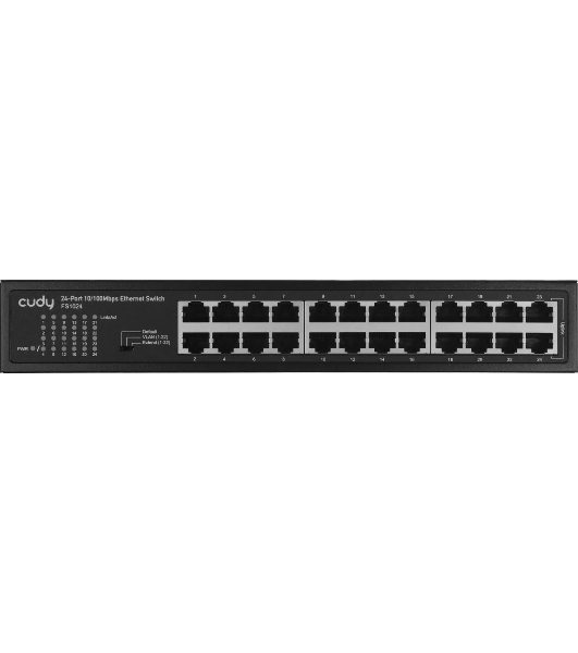 Коммутатор Cudy FS1024, 24×100 Мбит/с