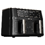 Аэрогриль Dreame Tasti Airfryer DZ30 черный, 3000 Вт, 5.5 л, кнопки, 8 программ, фото 1