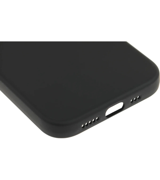 Чехол (клип-кейс) BoraSCO для Apple iPhone 15 Pro черный (72429)