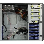 Компьютерный корпус Midi Tower InWin PE689 Black 750W P75F 80plus Gold USB3.0*2+A(HD)+front fan 120мм*1+rear fan 120мм*1+ 2*2SATA+1*1SATA+Intrusion Switch/holes for SL20” RACKMOUNT, фото2