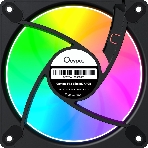 Вентилятор для корпуса Ocypus Gaммa F12 Elite BK ARGB, 120x120x25мм, 4-PIN PWM, 600-1800 RPM, 26 DBA MAX, HYDRO BEARING, фото7