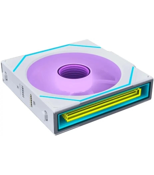 Вентилятор для корпуса Lian-Li Uni Fan SL-INF Wireless 120 ARGB 120х124.5x28 белый 4-pin 29.2дБ (упак.:3шт) (G99.12SLIN1W3W.R0) Ret