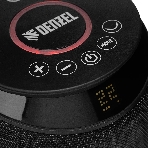 Тепловентилятор керамический Denzel DTFC-2000X, 1000/2000 Вт, 20 м2, 3 режима, пульт, Wi-Fi, термостат, фото8
