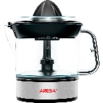 Соковыжималка ARESA AR-2503 серый, цитрусовая, 40 Вт, 700 мл, механическое, фото 1