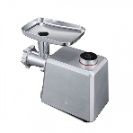 Мясорубка электрическая BQ MG1007 серый, 2400 Вт, 2.5 кг/мин, реверс, защита от перегрузки, насадки - 4, фото3