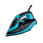 Утюг BRAYER BR4019 голубой/черный, 2400 Вт, 25 г/мин, 140 г/мин, 320 мл, фото 1