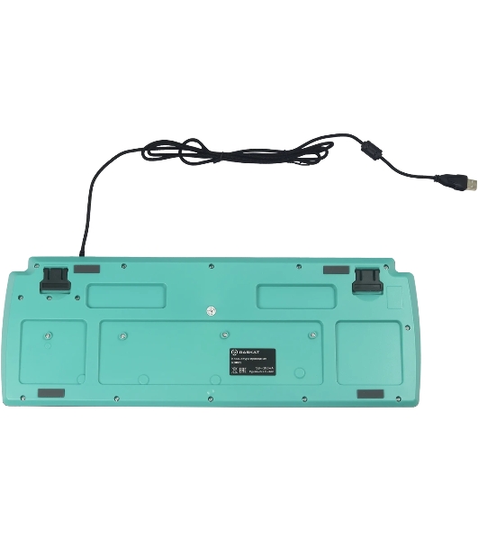 Клавиатура Raskat KG001 проводная, USB Type-A, серый
