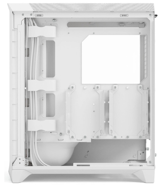 Корпус Fractal Design Meshify 3 White RGB TG Clear Tint, Midi-Tower, белый, 3 x 140 мм