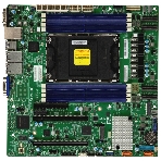 Материнская плата Supermicro X13SEM-F-B, 1xLGA-4677, OEM Intel Xeon SP gen 4, Intel C741, 8x DDR5 4800/4400/4000 MHz. 2x1Gbe Base-T i350+1xMgmt LAN, 10xSATA3, 2xSATA-DOM, 5xUSB 3.2, 2xPCI-Ex16+1xPCI-E x8+4xMCIO x8, 2xM.2, mATX, фото 1