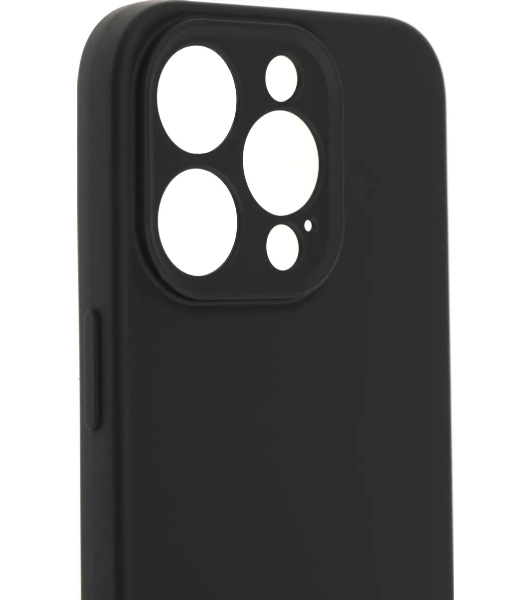 Чехол (клип-кейс) BoraSCO для Apple iPhone 15 Pro черный (72429)