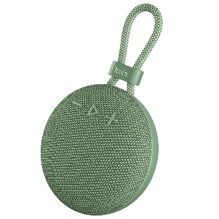 Портативная колонка круглая HOCO BS60 зеленый