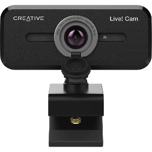 Веб-камера Creative Live! Cam Sync 1080p V2 1920x1080, 30 кадр/с, USB Type-A, микрофон, шторка приватности, универсальное крепление