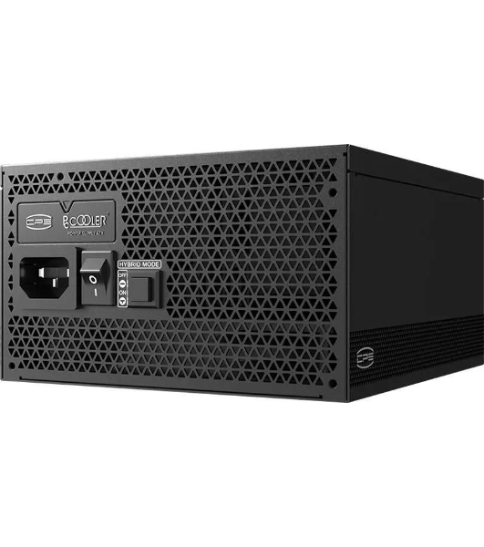 Блок питания PCCooler P5-YS1000-G1F, 1000Вт, 80 PLUS Gold, 135мм, модульный, черный