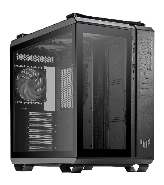 Компьютерный корпус ASUS TUF GAMING GT502 PLUS TG ARGb черный/GT502 PLUS/BLK/TG (90DC0090-B19010)