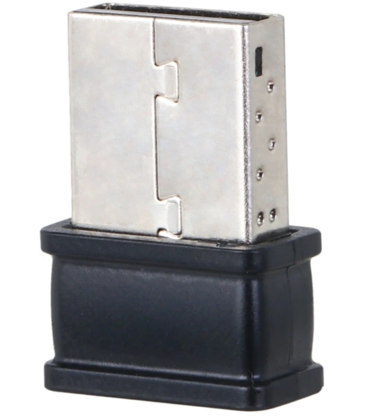 Сетевой адаптер Dahua DH-NC650/Wi-Fi 802.11a/b/g/n/2.4 ГГц до 200 Мбит.с + 5 ГГц до 433 Мбит.с/MU-MIMO/USB 2.0/черный (DH-NC650)