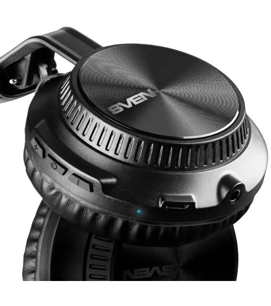 Беспроводные/проводные наушники Sven AP-B630MV черный, полноразмерные, Bluetooth + Jack 3.5 мм, складная конструкция, до 15 ч