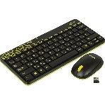 Комплект клавиатура+мышь Logitech MK240 Nano беспроводной, USB, 1000 DPI, чёрный, фото19