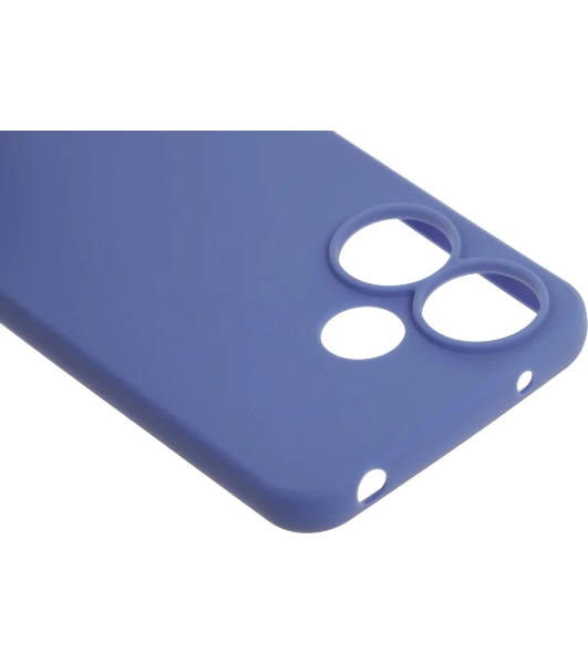 Чехол (клип-кейс) BoraSCO для Xiaomi Poco M6 4G Silicone Case лавандовый (73630)